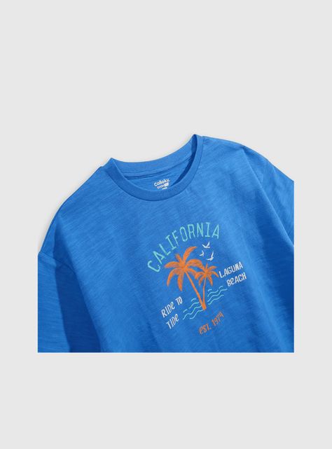 Polera Niño Azul 55278 Colloky-2