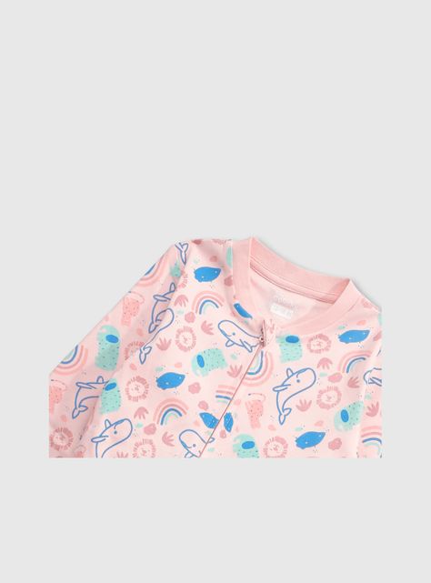 Pijama Niña Rosado 49615 Colloky-2
