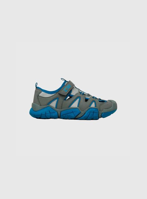 Sandalia De Niño Mesh Lateral Gris (28 A 36) Colloky-1