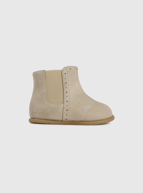 Bootie Niña Beige 56057 Colloky-1