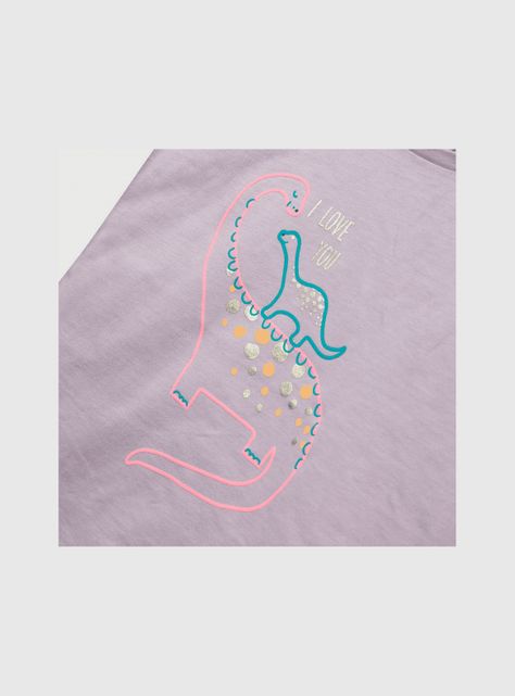 Polera Niña Púrpura (3 A 36 Meses) Colloky-2