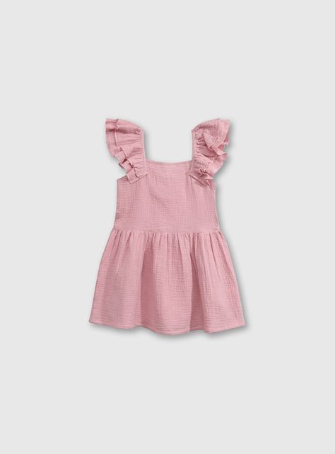 Vestido Niña Rosado 54347 Colloky-0