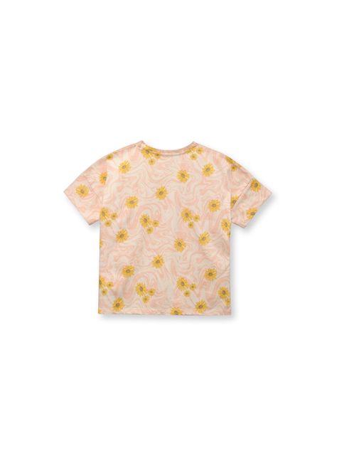 Polera De Niña Flores Rosado (2 A 12 Años) Colloky-1