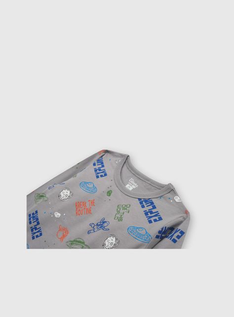 Polera Niño Gris 53077 Colloky-2