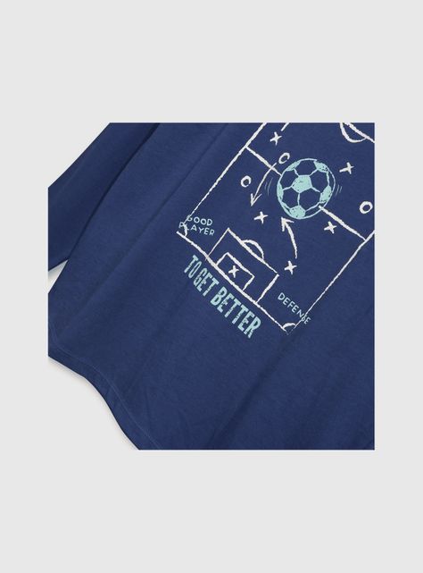 Polera Niño Azul 54324 Colloky-2