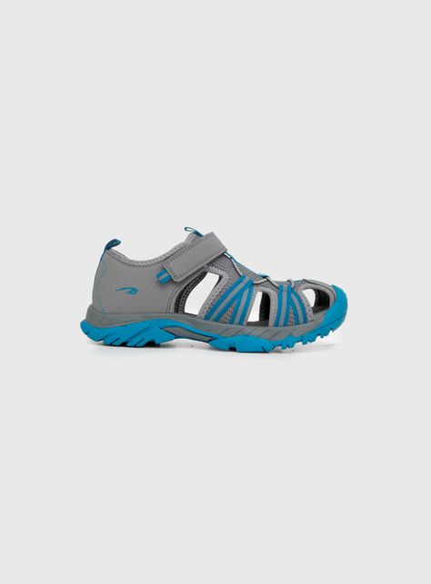 Sandalia De Niño Cinta Lateral Gris (21 A 27) Colloky-1