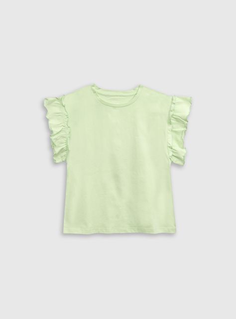 Polera Niña Verde 54663 Colloky-0