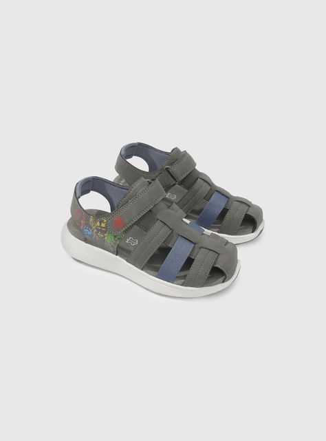 Sandalia Niño Gris 54942 Colloky-0