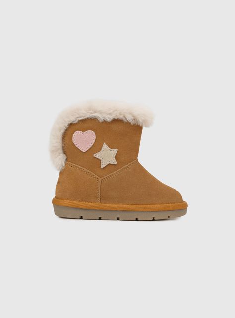 Bootie Niña Camel 53465 Colloky-1