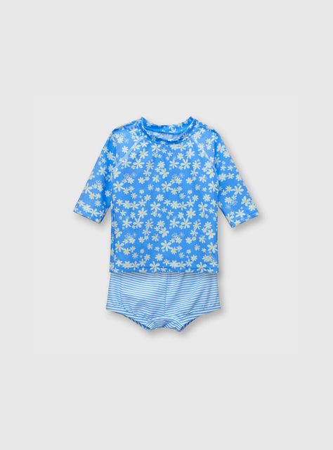 Tankini Bebe Niña Con Filtro Uv Azul (3 A 36 Meses) Colloky-0