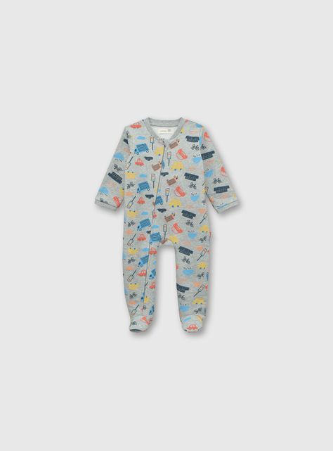 Pijama Niño Gris 52928 Colloky-0