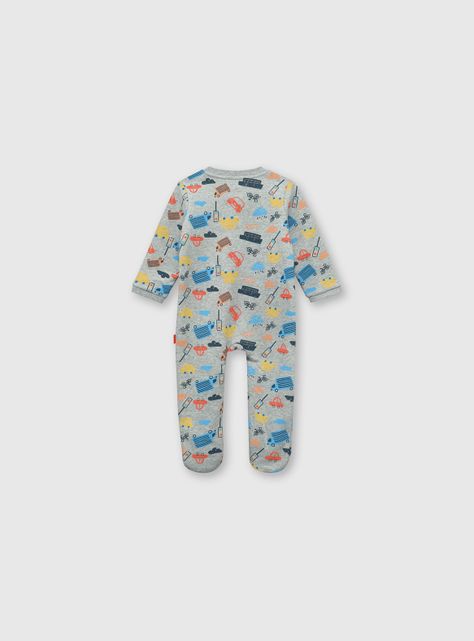Pijama Niño Gris 52928 Colloky-1