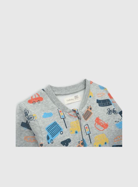 Pijama Niño Gris 52928 Colloky-2