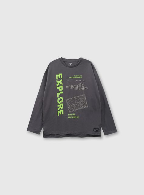Polera Niño Gris 53442 Colloky-0