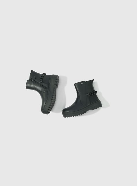 Bootie Niña Negro 53138 Colloky-3