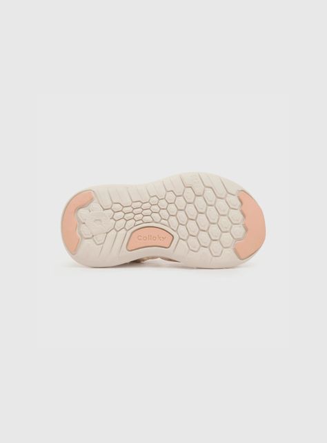 Sandalia De Niña Velcro Estampada Blanco (21 A 27) Colloky-2