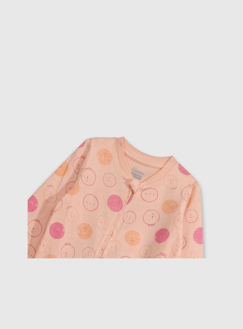 Pijama Niña Naranjo 54255 Colloky-2