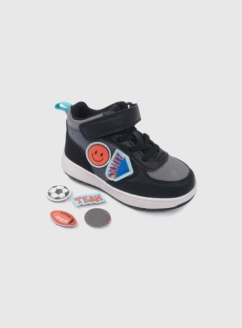 Zapatilla Niño Negro 53864 Colloky-2