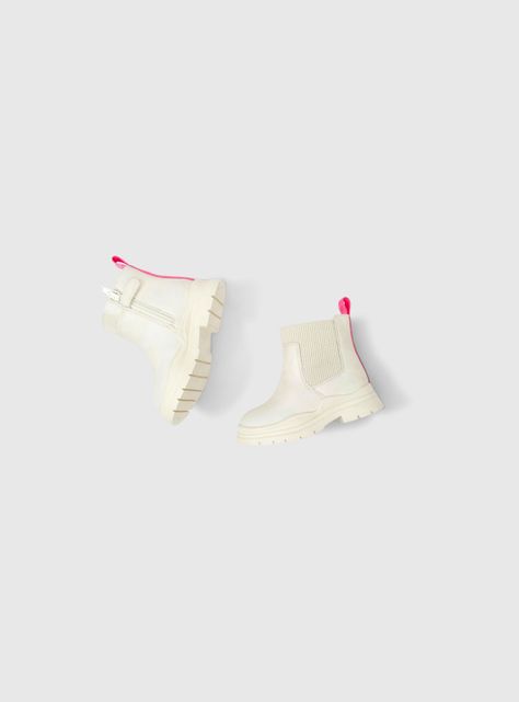 Bootie Niña Blanco 53135 Colloky-3