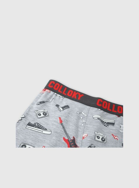 Boxer Niño Rojo 49490 Colloky-4
