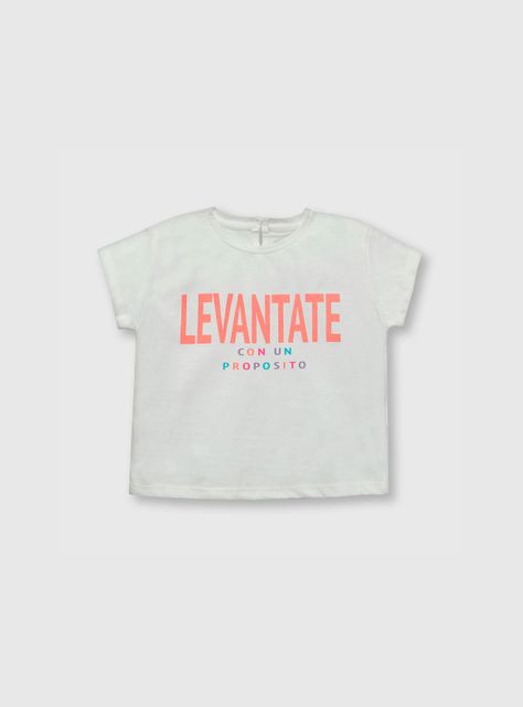 Polera Bebe Niña Eeciclada (3 A 36 Meses) Colloky-0