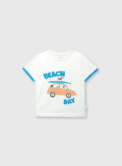 Polera Niño Blanco 55609 Colloky-0
