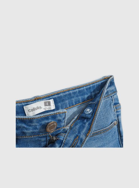 Jeans Niña Celeste 54458 Colloky-2