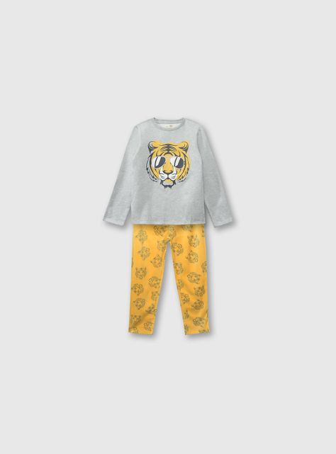 Pijama Niño Gris 53624 COLLOKY-0