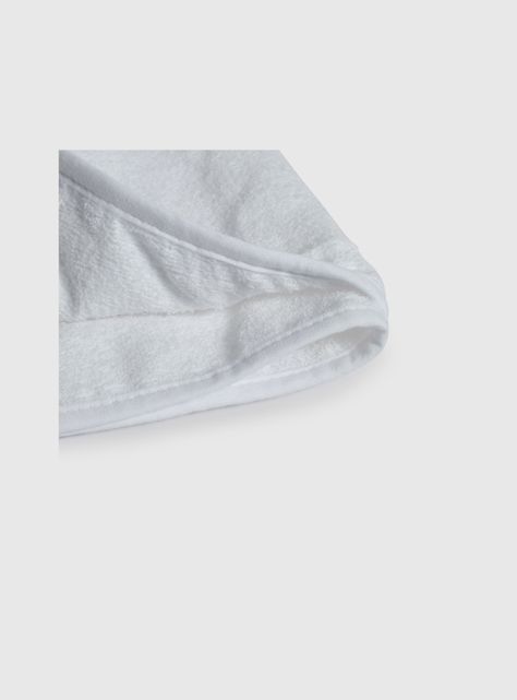 Toalla con Copucha Unisex Blanco 55937 Colloky-2