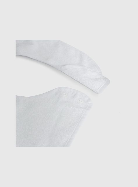 Toalla con Copucha Unisex Blanco 55937 Colloky-4
