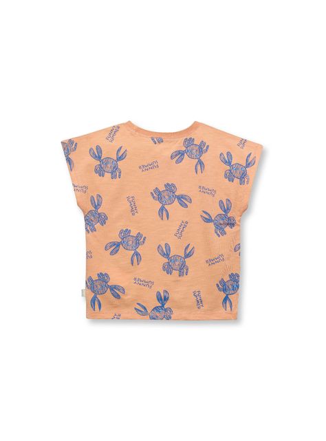 Polera De Bebé Niño Jaibas Salmón (3 A 36 Meses) Colloky-1