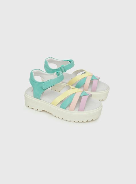 Sandalia Niña Celeste 55651 Colloky-0