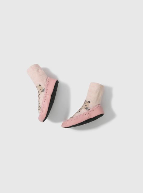 Calcetin Deportivo Niña Rosado 49536 Colloky-3