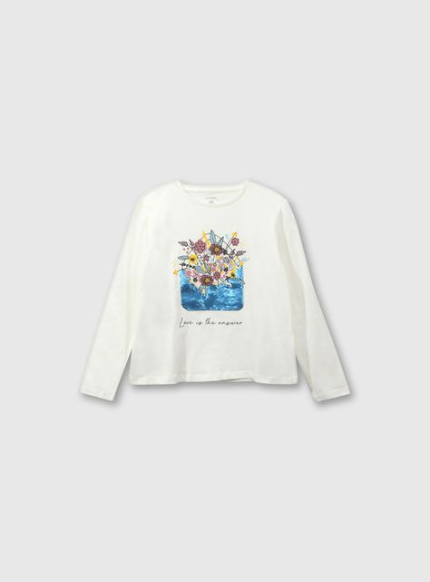 Polera Niña Blanco 53030 Colloky-0