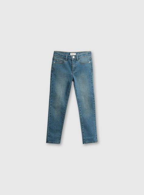 Jeans Niña Azul 53002 Colloky-0