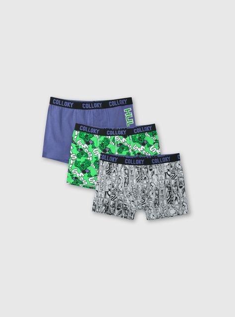Boxer Niño Verde 49486 Colloky-0