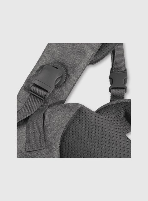 Portabebé Unisex Gris 54540 Colloky-2