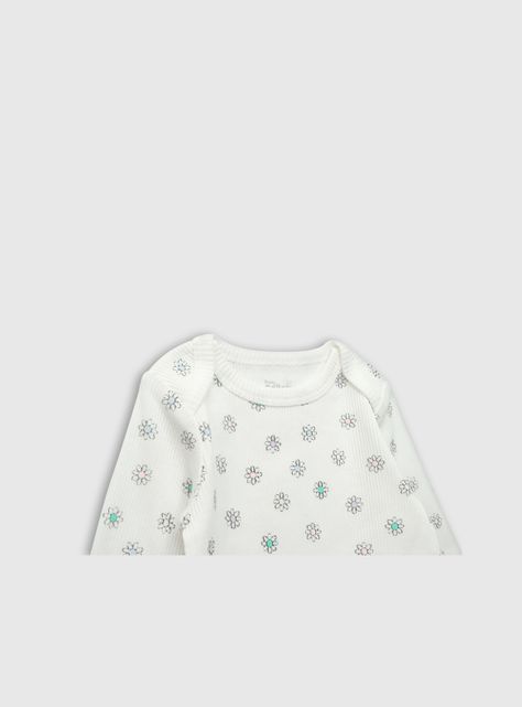 Conjunto Body/Pantalon Niña Blanco 49646 Colloky-3