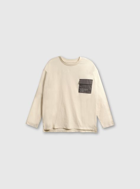 Polera Niño Beige 53042 Colloky-0