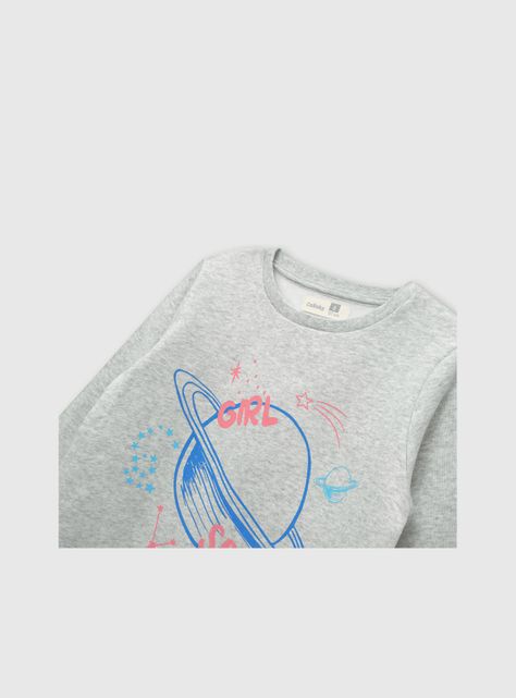 Pijama Niña Gris 52924 Colloky-3