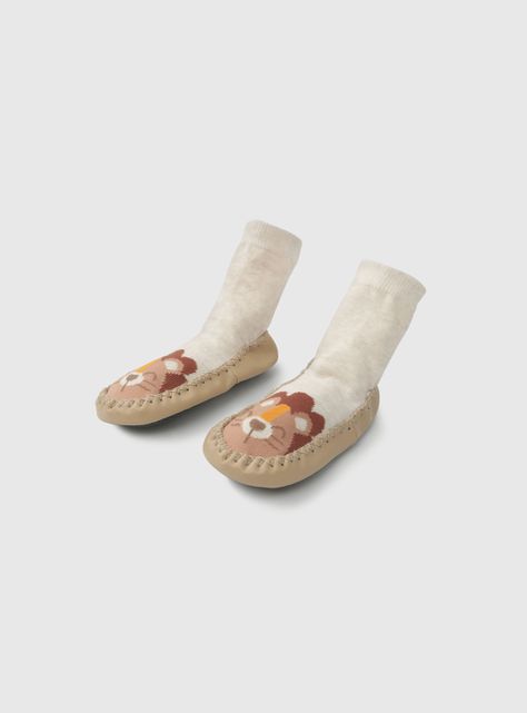 Calcetin Deportivo Niño Beige 49540 Colloky-0