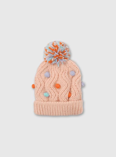 Gorro Niña Naranjo 53410 Colloky-2