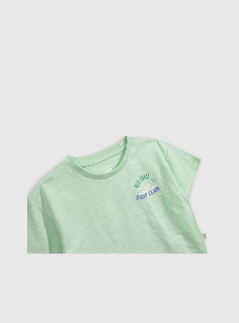 Polera Niño Verde 55041 Colloky-2