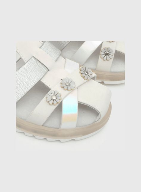 Sandalia Niña Blanco 55646 Colloky-4