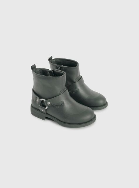 Bootie Niña Negro 56466 Colloky-0