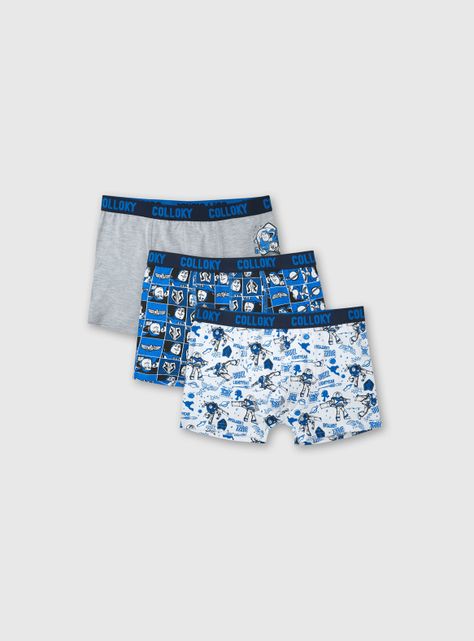 Boxer Niño Azul 49485 Colloky-0
