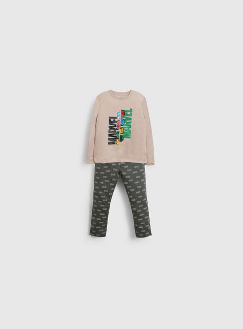 Pijama Niño Café 55935 Colloky-0