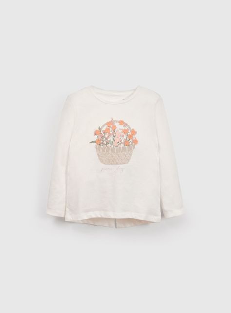 Polera Niña Blanco 56377 Colloky-0