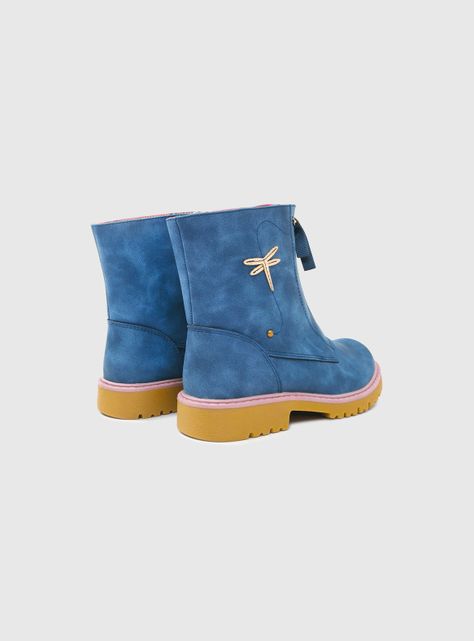 Bootie Niña Azul 49981 Colloky-4