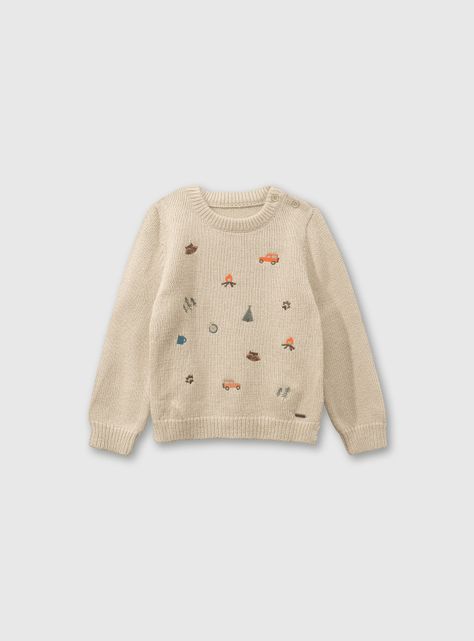 Sweater Niño Beige 53126 Colloky-0